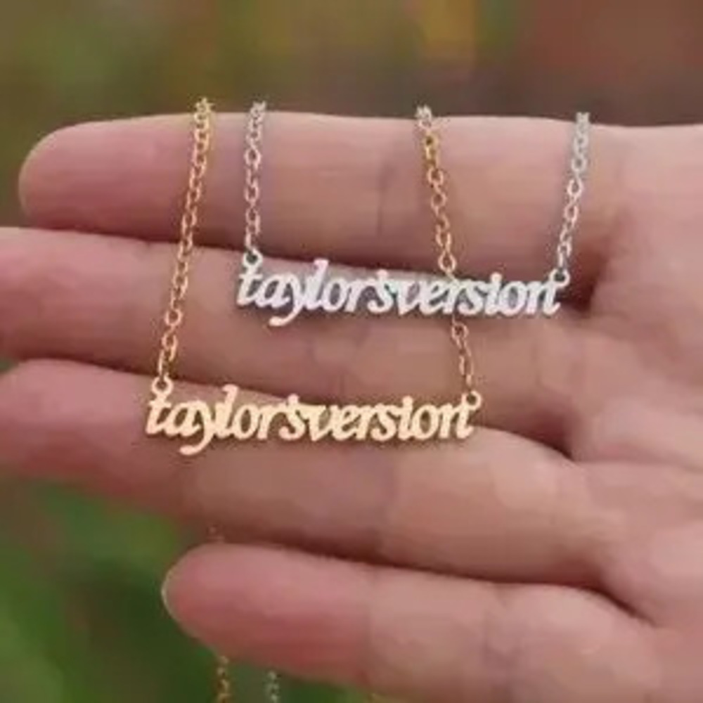 Taylors Version Swiftie Necklace Taylor Swift